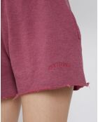 Short jogger framboise