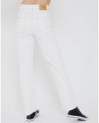 Jean Droit 100% Coton Bio pax blanc