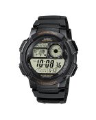 Montre Homme Casio Collection en Résine noire