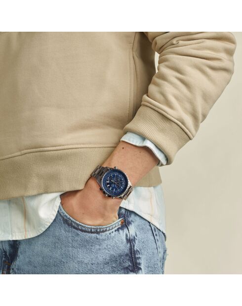 Montre Homme Edifice Classic en Acier inoxydable argentée