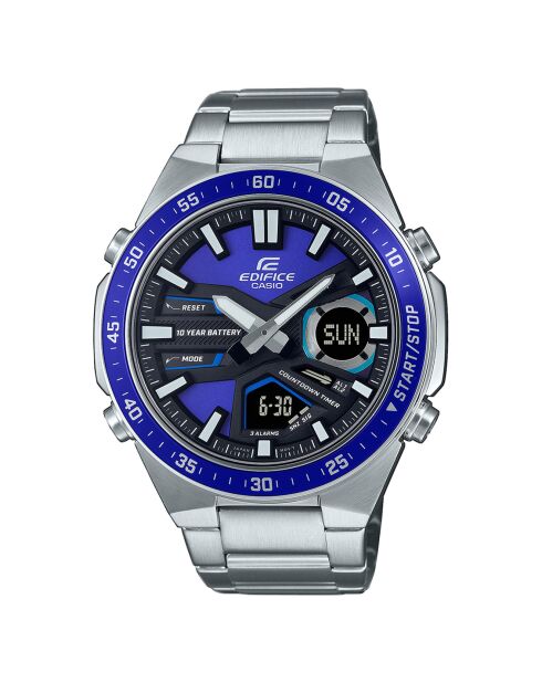 Montre Homme Edifice Classic en Acier inoxydable argentée