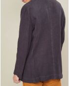 Veste blazer 100% Lin Vaison charcoal