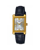 Montre Femme Casio Collection en Cuir noire