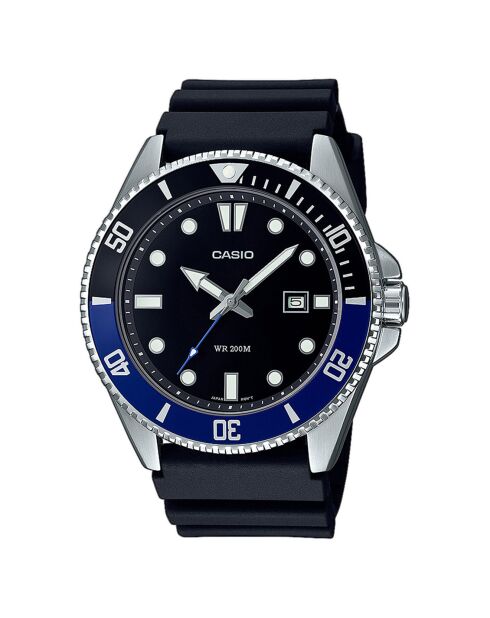 Montre Homme Casio Collection en Résine noire