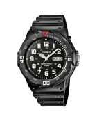 Montre Homme Casio Collection en Résine noire