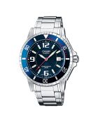 Montre Homme Casio Collection en Acier inoxydable argentée
