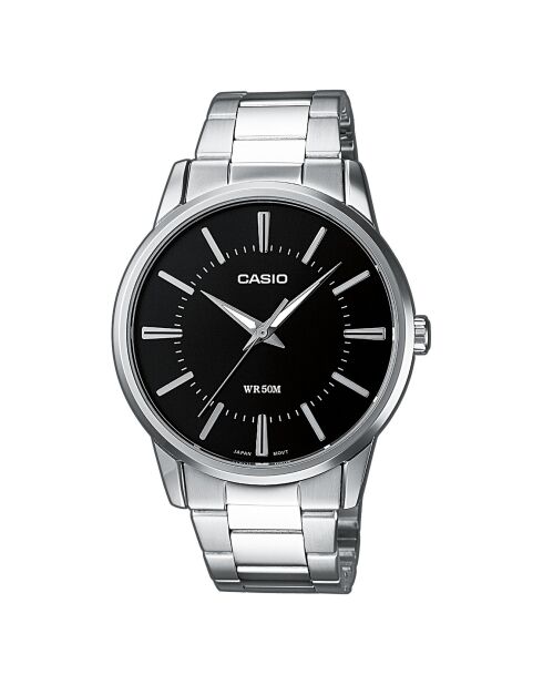 Montre Homme Casio Collection en Acier inoxydable argentée