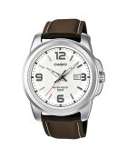 Montre Homme Casio Collection en Cuir marron