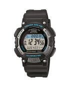 Orologio da donna in resina nera della collezione Casio