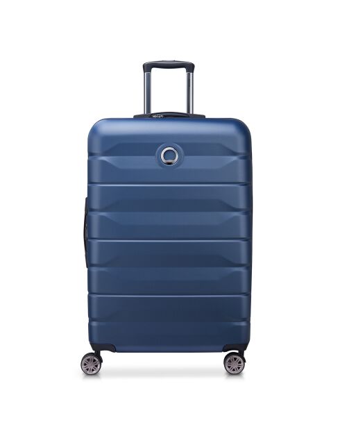 Valise Long Séjour rigide extensible 4 roues doubles Air Armour 77 cm bleu marine