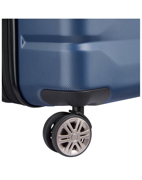 Valise Long Séjour rigide extensible 4 roues doubles Air Armour 77 cm bleu marine