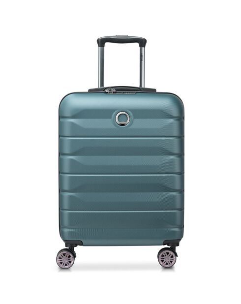 Valise Cabine rigide slim 4 roues doubles Air Armour 57 cm verte