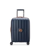Valise Cabine slim 4 roues doubles Carrousel 55 cm bleu foncé