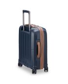 Valise Cabine slim 4 roues doubles Carrousel 55 cm bleu foncé