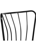 2 Chaises Yildiz tuile/noir - 43x82x42 cm