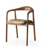 Chaise PA marron clair - 52x77x51 cm