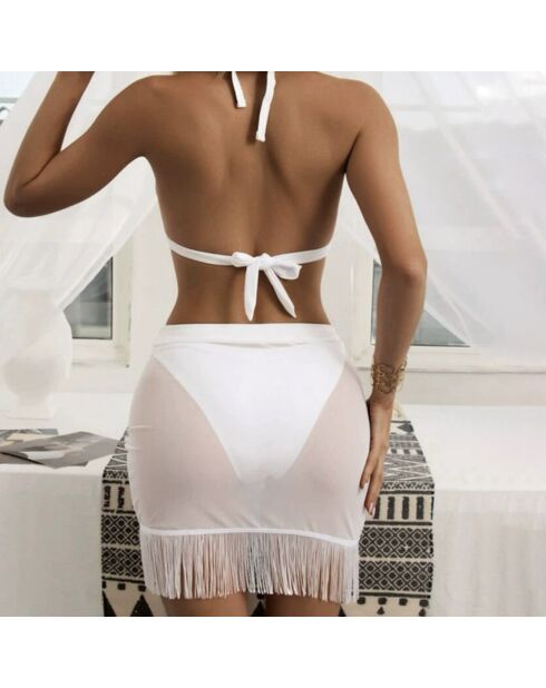 Maillot de bain 3 Pièces Madeleine blanc