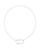 Collier en Argent & Oxydes blancs