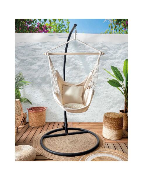 Balancelle terre inconnue beige - 125x50 cm