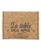 Rafraichisseur bouteille marron/noir - 19.5x1 cm