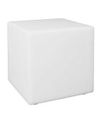 Lampe cube exterieur avec telecommande multicolore - 25x25 cm
