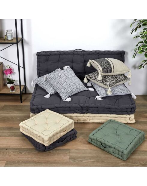 Coussin de sol beige - 9.5x40 cm