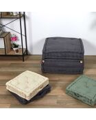 Coussin de sol beige - 9.5x40 cm