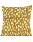 Coussin Nilam jaune - 40x40 cm