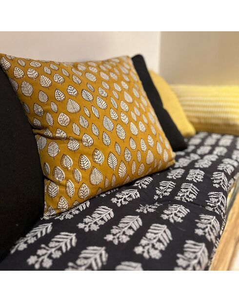 Cuscino giallo Nilam - 40x40 cm