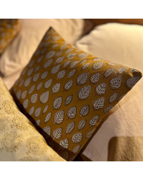 Cuscino giallo Nilam - 40x40 cm