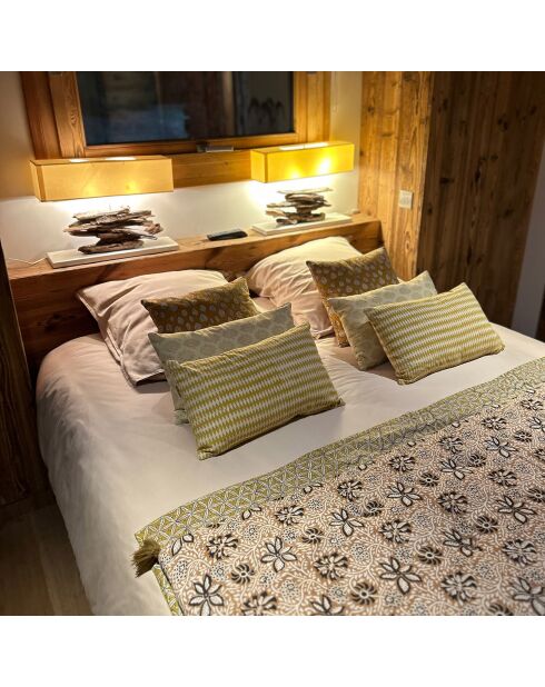 Cuscino giallo Narmada - 30x50 cm