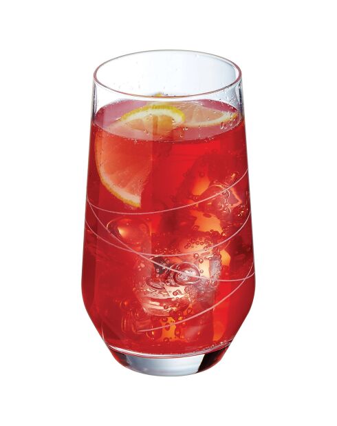 6 Verres hauts Abstraction - 40 cl