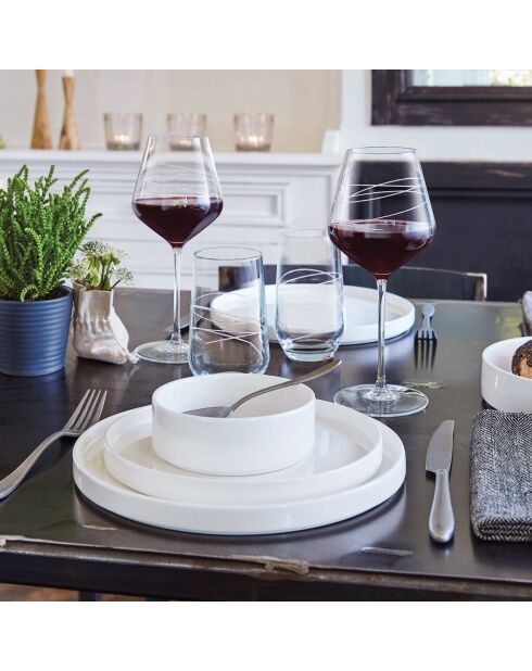 6 Verres hauts Abstraction - 40 cl