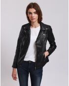 Perfecto en Cuir Lady noir