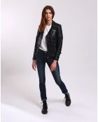 Perfecto en Cuir Lady noir