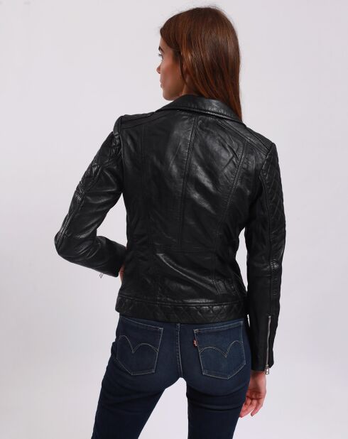 Perfecto en Cuir Lady noir