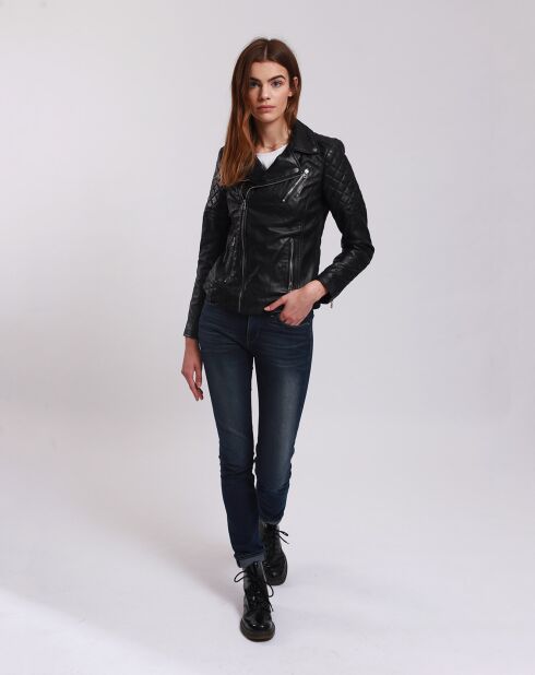 Perfecto en Cuir Lady noir
