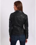 Perfecto en Cuir Laely noir