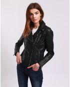 Perfecto en Cuir Laisa noir
