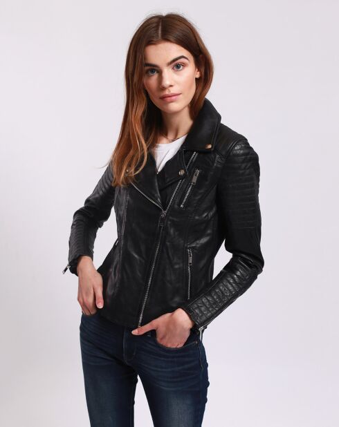 Perfecto en Cuir Laisa noir