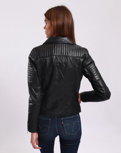 Perfecto en Cuir Laisa noir