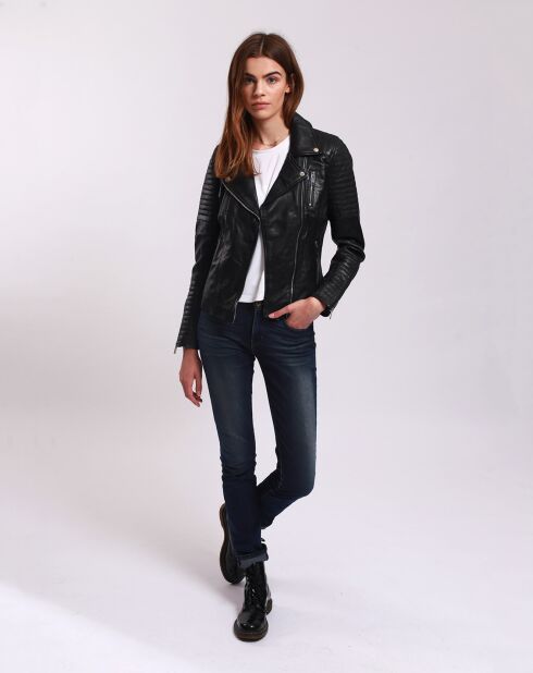 Perfecto en Cuir Laisa noir