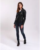 Perfecto en Cuir Laisa noir