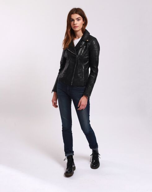 Perfecto en Cuir Laisa noir