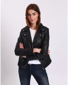 Perfecto en Cuir Lidzy noir