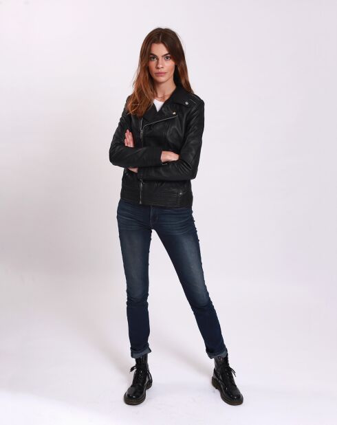 Perfecto en Cuir Lidzy noir
