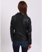 Perfecto en Cuir Lidzy noir