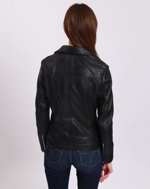 Perfecto en Cuir Lidzy noir
