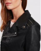 Perfecto en Cuir Lidzy noir