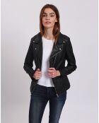Perfecto en Cuir Lidzy noir